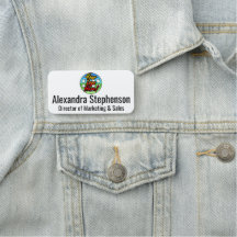 Logo classique au-dessus de l'entreprise personnal