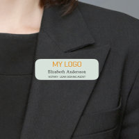 Logo de l'entreprise employé sauge vert magnétique