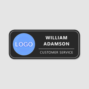 Porte-nom Logo de l'entreprise, personnalisation Nettoyer l'