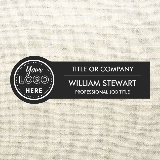 Porte-nom Logo de personnalisation professionnelle Personnel (Créateur téléchargé)