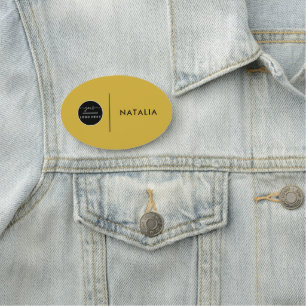 Porte-nom Logo d'entreprise personnalisé Nom du personnel d