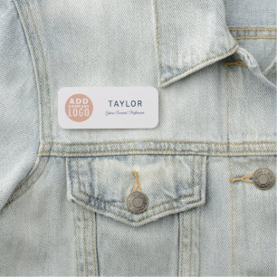 Porte-nom Logo d'entreprise personnalisé Personnel de l'entr