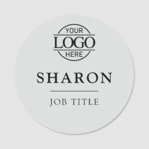 Porte-nom Logo d'entreprise personnalisé pour employés en ma