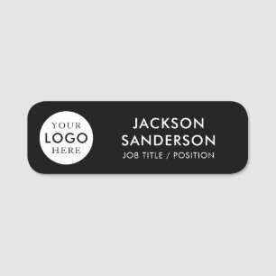Porte-nom Logo d'entreprise personnalisé pour le personnel