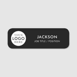 Porte-nom Logo d'entreprise personnalisé pour les employés d