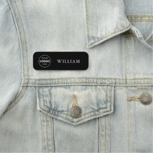Porte-nom Logo d'entreprise personnalisé Simple magnétique
