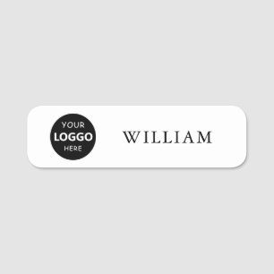 Porte-nom Logo d'entreprise personnalisé Simple magnétique