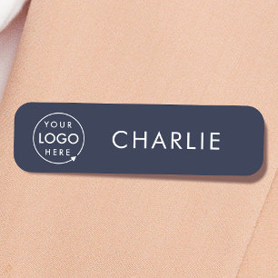 Porte-nom Logo d'entreprise   Personnel professionnel de la 