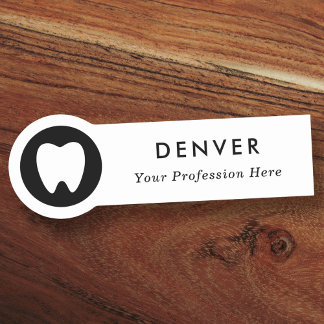 Porte-nom Logo employé du personnel de l'entreprise toute co