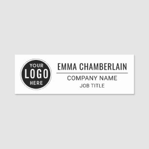 Porte-nom Logo Personnalisé Épingle De Sécurité Des Employés