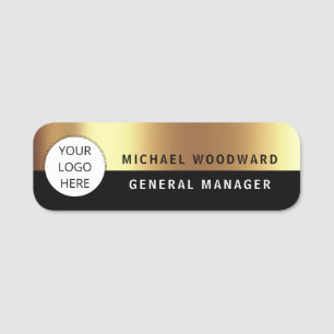 Porte-nom Logo personnalisé Épingle de sécurité magnétique p