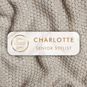 Porte-nom Logo personnalisé Marque de broche de sécurité mag