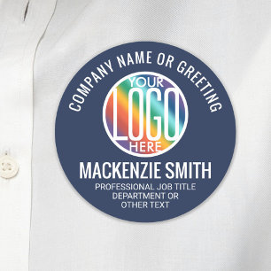 Porte-nom Logo professionnel des employés do-it-yourself cou