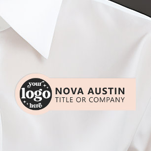 Porte-nom Logo Professionnel Entreprise Employé Magnétique O