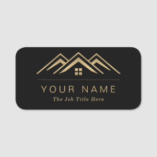 Porte-nom Logo Promotionnel immobilier moderne