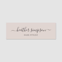 Minimaliste de calligraphie de script moderne
