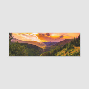 Porte-nom Montagne
