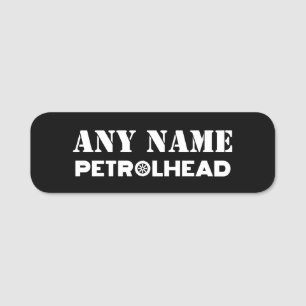 Porte-nom N'Importe Quel Nom Personnalisé Pétrolhead