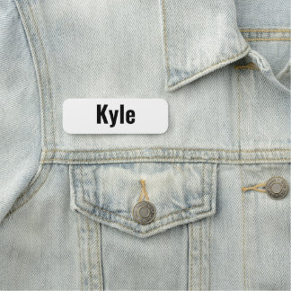 Porte-nom Nom d'homme Kyle,