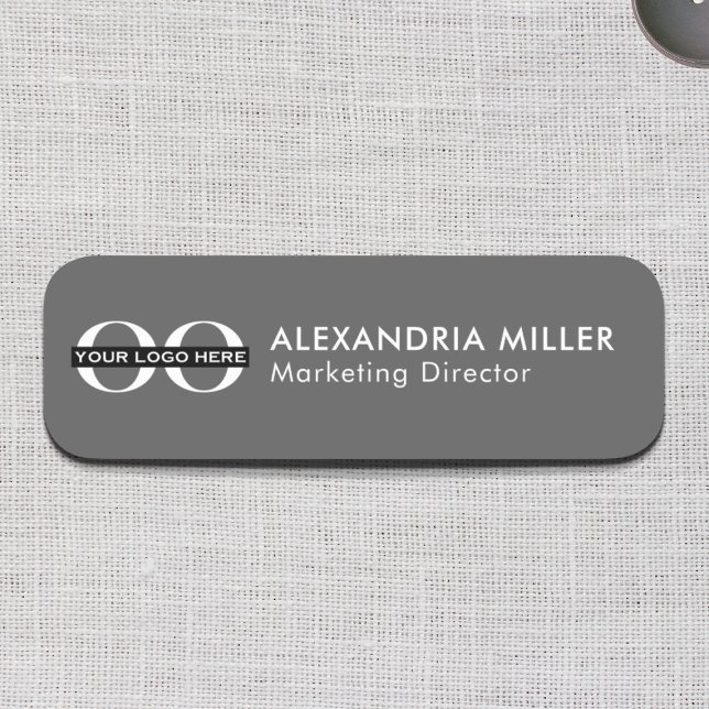 Porte-nom Nom du logo Titre Nom Balise (Créateur téléchargé)