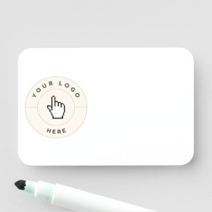 Porte-nom NOUVEAUTÉ ! Balise de nom - Effacement sec - Recta