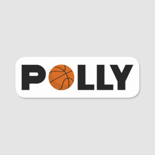 Porte-nom Polly Basketball