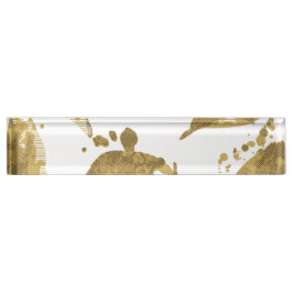 Porte-nom pour bureau