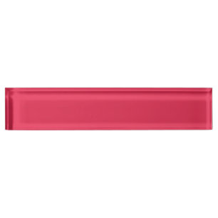 Porte-nom Pour Bureau Amaranthe (couleur solide)