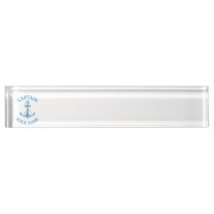 Porte-nom Pour Bureau Ancre