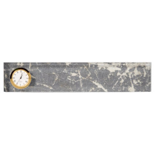 Porte-nom Pour Bureau Ardoise, pierre, granit