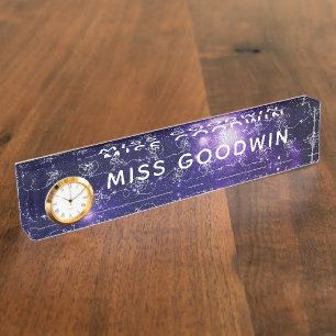 Porte-nom Pour Bureau Astronaut