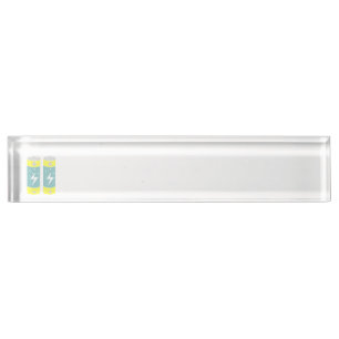Porte-nom Pour Bureau Batteries