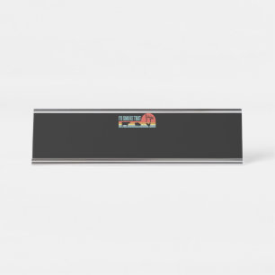 Porte-nom Pour Bureau BBQ Id Fumer Que Barbeque Retro