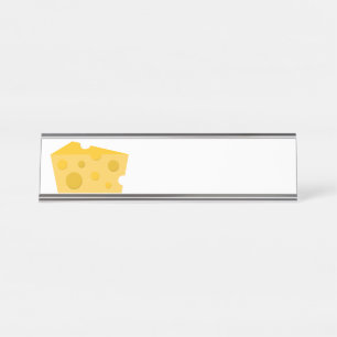 Porte-nom Pour Bureau Bloc de fromage