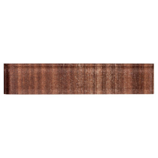 Porte-nom Pour Bureau Bois