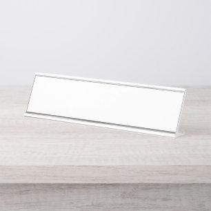 Porte-nom Pour Bureau Bois