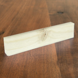Porte-nom Pour Bureau bois