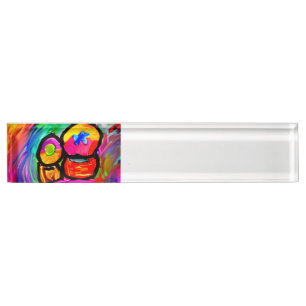 Porte-nom Pour Bureau Bulle à air chaud