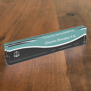 Porte-nom Pour Bureau Bureau du Procureur