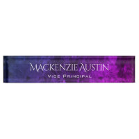Bureau Mystic-Topaz | Blue Rose violet Ombre Chic