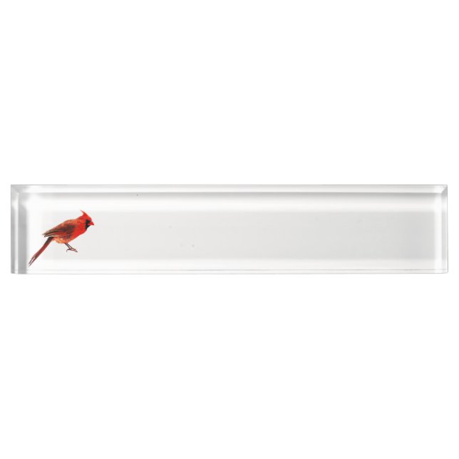 Porte-nom Pour Bureau Cardinal(s) (Devant)