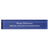 Carte bleue du bureau d'affaires