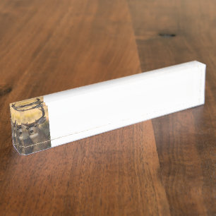 Porte-nom Pour Bureau cerfs communs