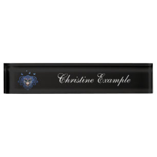 Porte-nom Pour Bureau Chouette