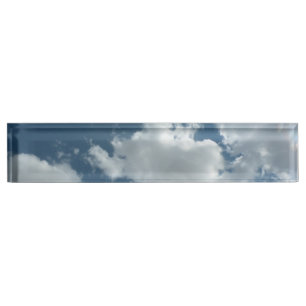 Porte-nom Pour Bureau Ciel