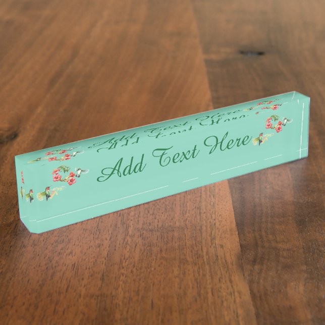 Porte-nom Pour Bureau Colibri (Taille)
