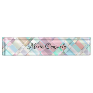 Porte-nom Pour Bureau Conception moderne chique