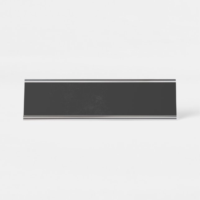 Porte-nom Pour Bureau Créer votre propre Customisé (Devant)