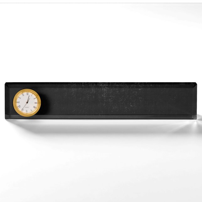 Porte-nom Pour Bureau Créez votre propre personnalisation (Devant)