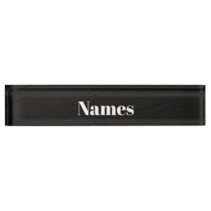 Porte-nom Pour Bureau Créez votre propre personnalisation